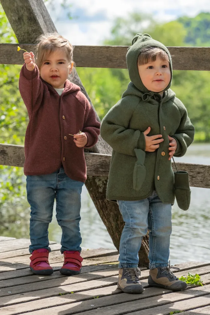 Wol Fleece Baby Muts