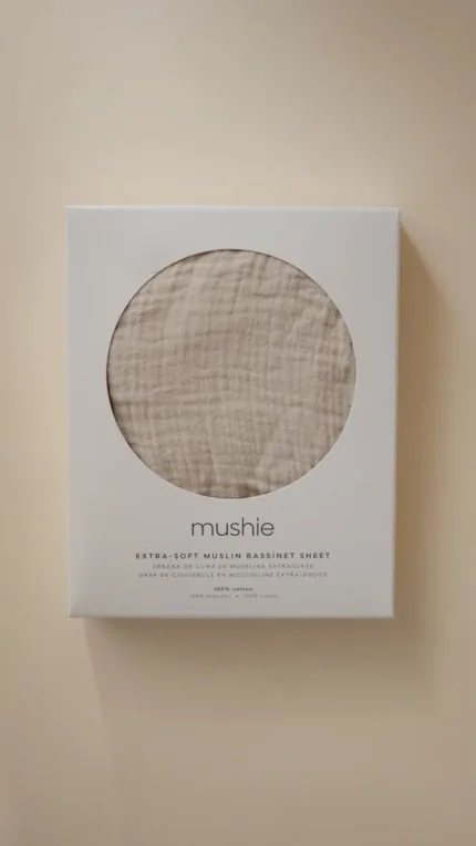 Mushie - Mousseline Ledikantlaken - Fog