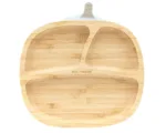 Eco Rascals bamnoo section plate with suction