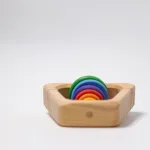 Grimm's houten rammelaar piramide