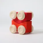 Grimm's stapelautos rood