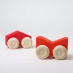 Grimm's stapelautos rood