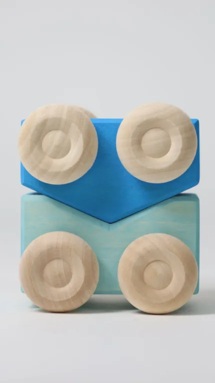 Grimm's Stapelautos blauw