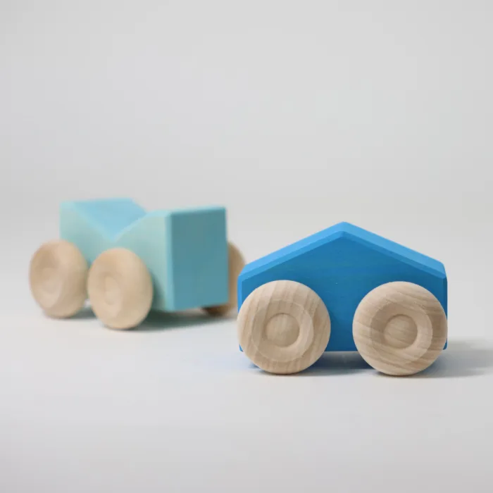 Grimm's Stapelautos blauw