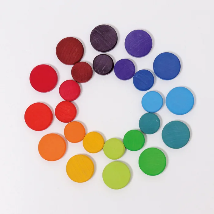 Grimm's sorteermunten regenboog