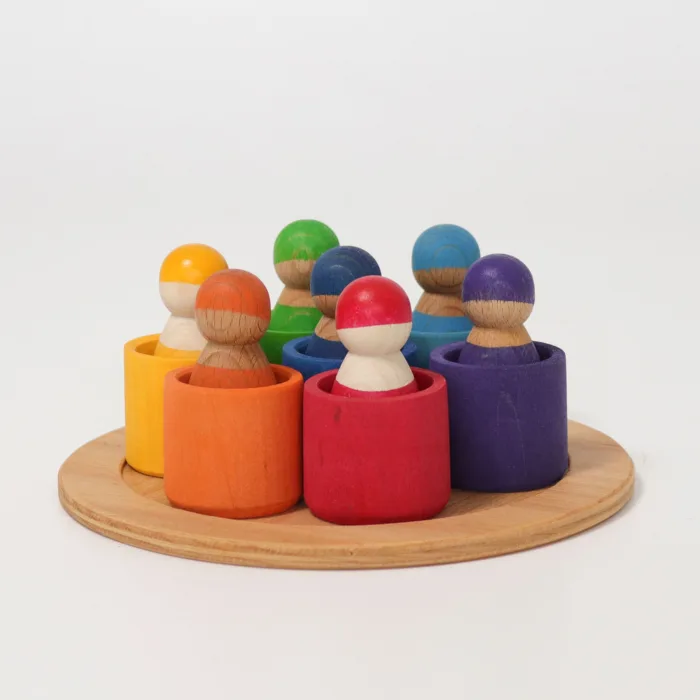 Grimm's Regenboog Vriendjes in bakjes