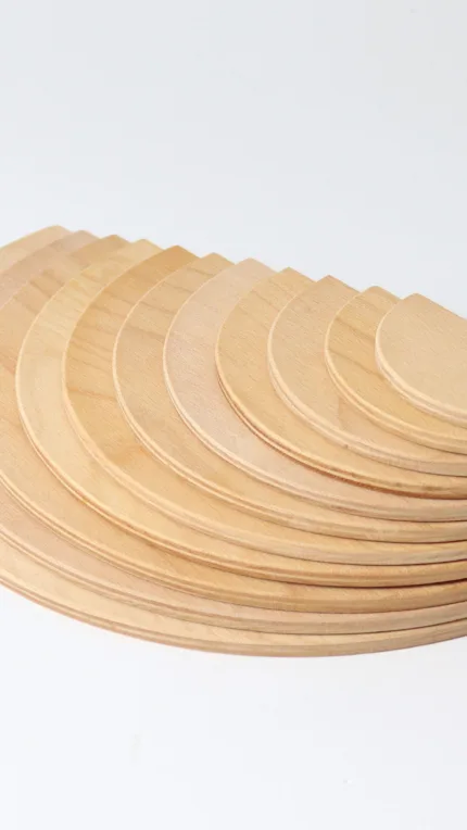 Grimm's halve cirkels, naturaal