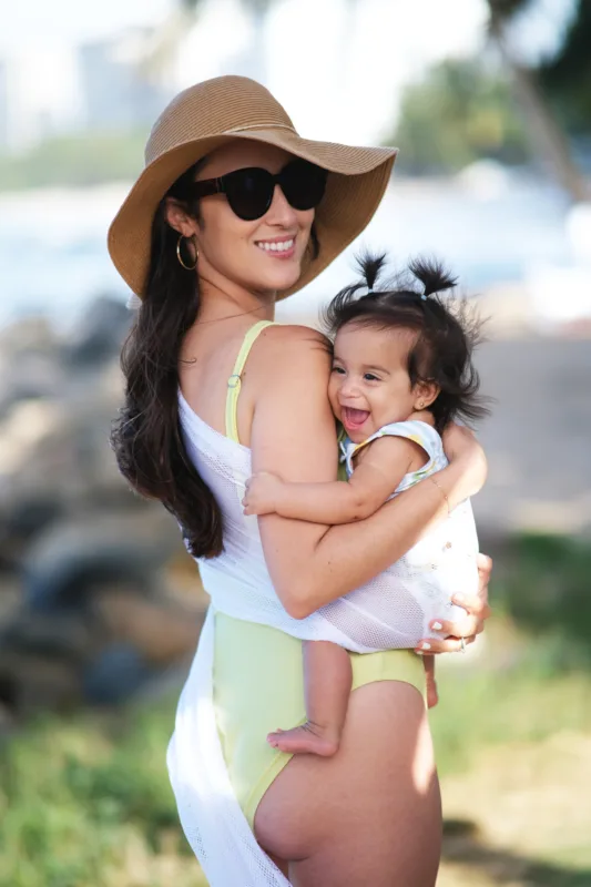 Neko Slings Aqua Ring Sling - White