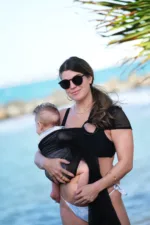 Neko Slings Aqua Ring Sling - Black