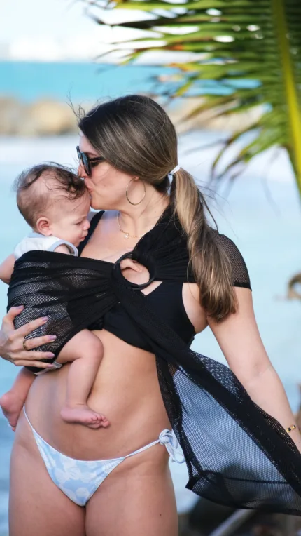 Neko Slings Aqua Ring Sling - Black