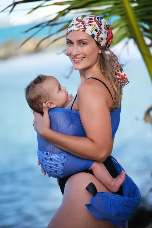 Neko Slings Aqua Ring Sling - Blue