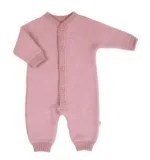 Joha wolfleece overall jumpsuit, roze