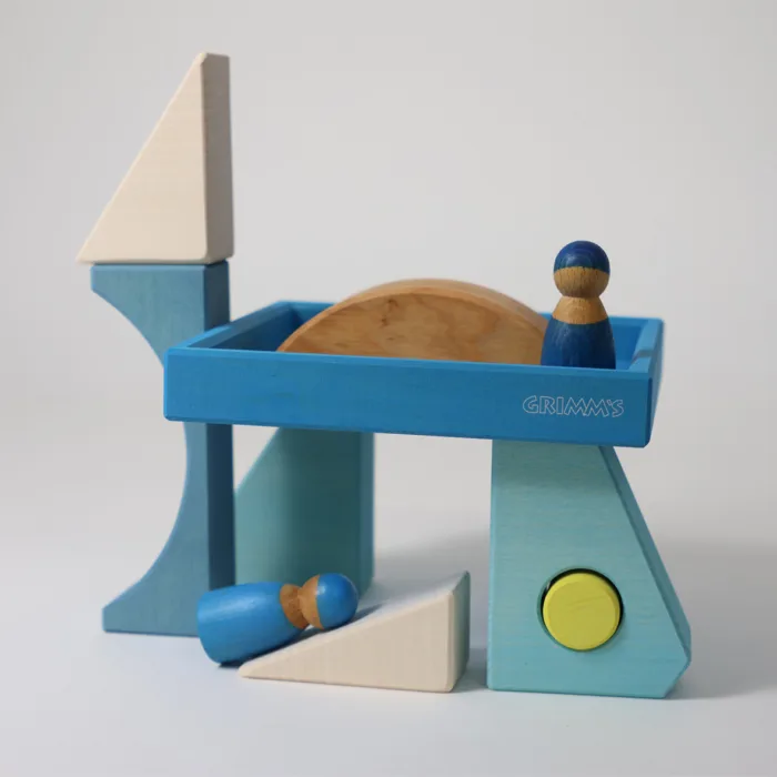 Grimm's bouwset blauw 2025