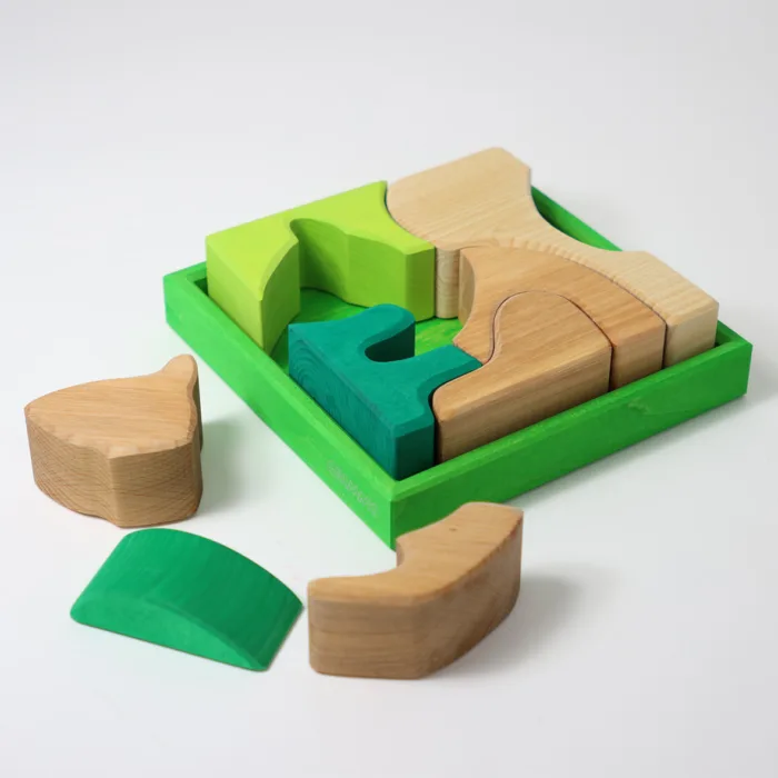 Grimm's bouwset groen, eekhoorn 2025