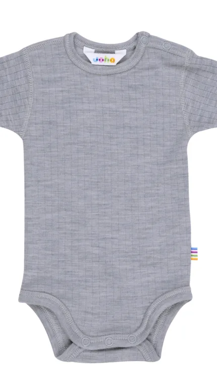 Joha romper met korte mouwen grijs