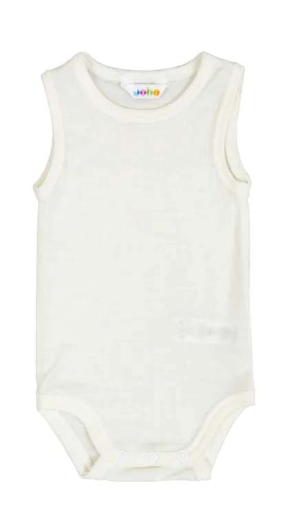 joha romper mouwloos wol ecru