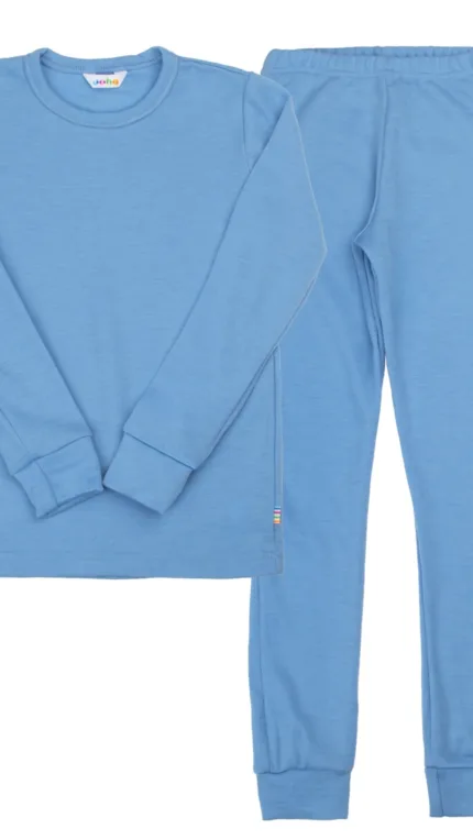 Joha Pyjama Set Wol Blauw