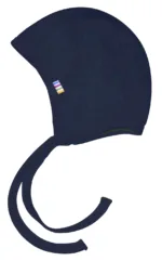 Joha Strikmutsje Wol Navy
