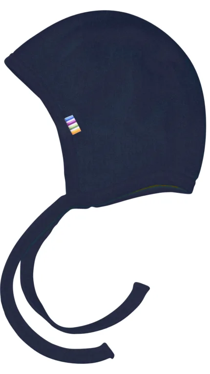 Joha Strikmutsje Wol Navy