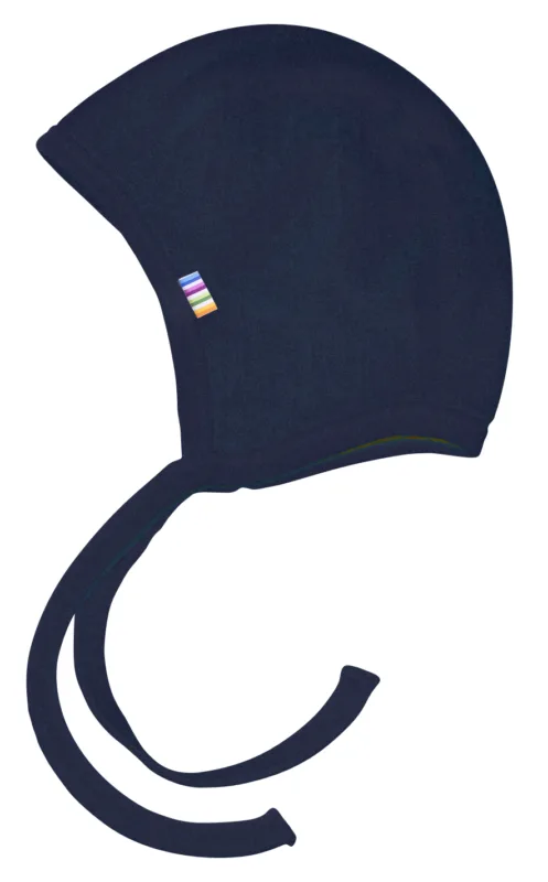 Joha Strikmutsje Wol Navy
