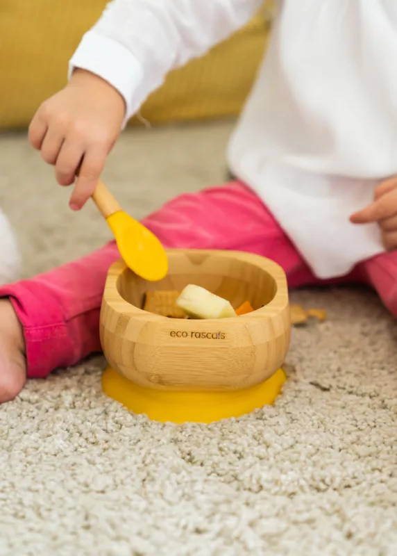 Eco Rascals Bamboo Bowl with spoon