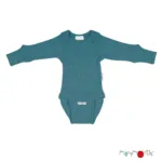 ManyMonths® Natural Woollies BodyShirt Long Sleeve seagrotto