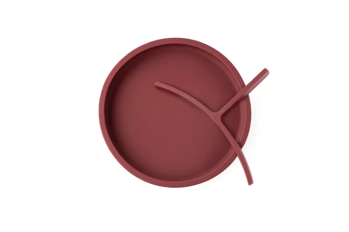 Eco Rascals Silicone Plate with divider