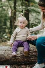 ManyMonths Natural Woollies Body/shirt long sleeve & longies