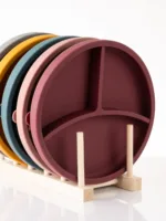 Eco Rascals Silicone Plate with divider