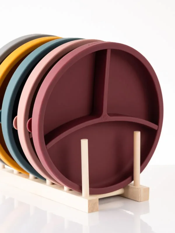 Eco Rascals Silicone Plate with divider
