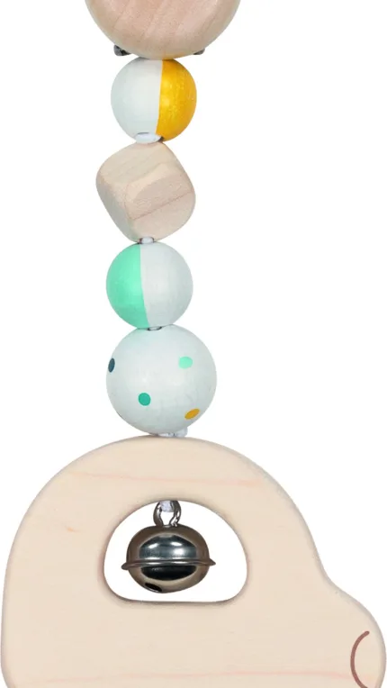 65343, goki clip auto, houten speelgoed