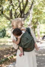 Huggy Plus Peuter Draagzak - Olive