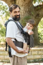 Huggy Plus Peuter Draagzak - Wood